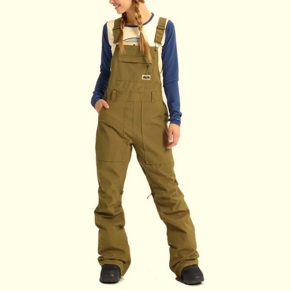 Burton Avalon Bib Pants XS in Color Hickory